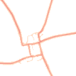 Daytime road noise heatmap for DN14 7QN