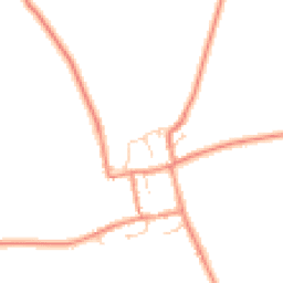 Daytime road noise heatmap for DN14 7QP