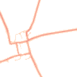 Daytime road noise heatmap for DN14 7QQ