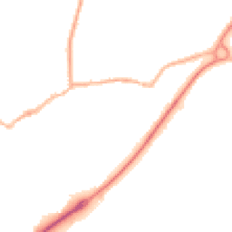 Night-time road noise heatmap for DN14 7SG