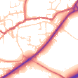 Daytime road noise heatmap for DN14 7SP