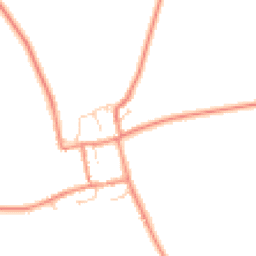 Daytime road noise heatmap for DN14 7SQ