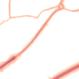 Night-time road noise heatmap for DN14 7TB