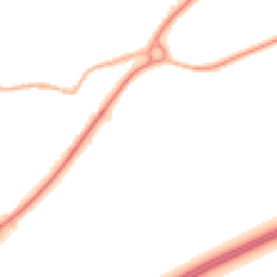 Night-time road noise heatmap for DN14 7TG