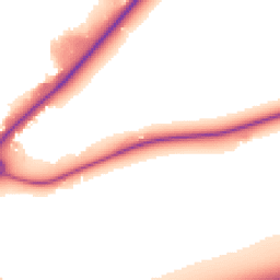 Daytime road noise heatmap for DN14 7UY