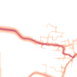 Daytime road noise heatmap for DN14 7XW