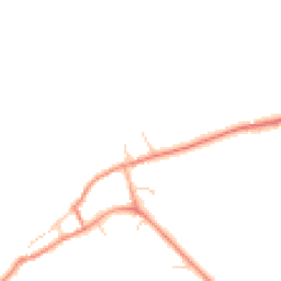 Daytime road noise heatmap for DN14 8AP