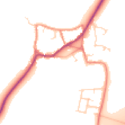 Daytime road noise heatmap for DN14 8BT