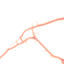 Daytime road noise heatmap for DN14 8DQ