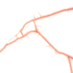 Daytime road noise heatmap for DN14 8FB
