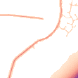 Daytime road noise heatmap for DN14 8LB