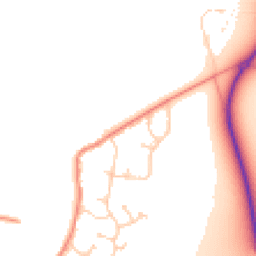 Daytime road noise heatmap for DN14 8LJ