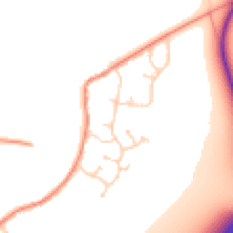 Daytime road noise heatmap for DN14 8LQ