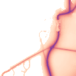 Daytime road noise heatmap for DN14 8LS