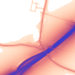 Daytime road noise heatmap for DN14 8NG