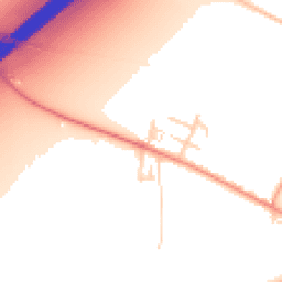 Daytime road noise heatmap for DN14 8NL