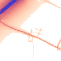 Daytime road noise heatmap for DN14 8NN