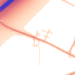 Daytime road noise heatmap for DN14 8NP