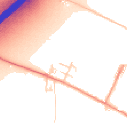 Daytime road noise heatmap for DN14 8PD