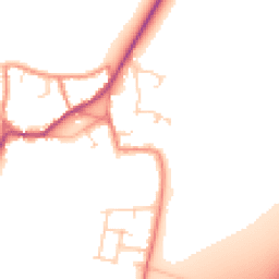 Daytime road noise heatmap for DN14 8QP