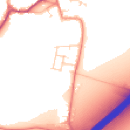 Daytime road noise heatmap for DN14 8QX