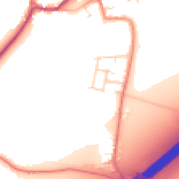 Daytime road noise heatmap for DN14 8QZ