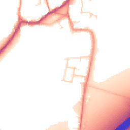 Daytime road noise heatmap for DN14 8RA
