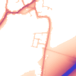 Daytime road noise heatmap for DN14 8RE