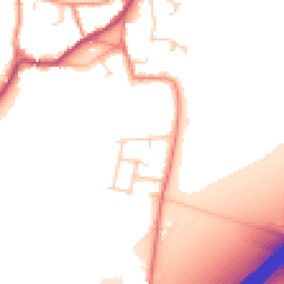 Daytime road noise heatmap for DN14 8RG