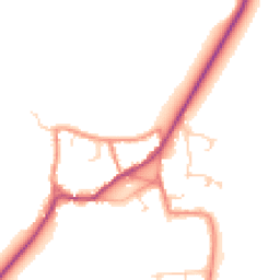 Daytime road noise heatmap for DN14 8RL
