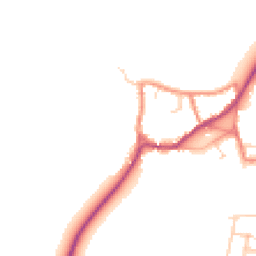Daytime road noise heatmap for DN14 8RR