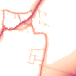 Daytime road noise heatmap for DN14 8RT