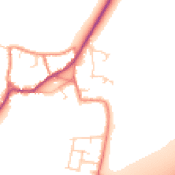 Daytime road noise heatmap for DN14 8RX