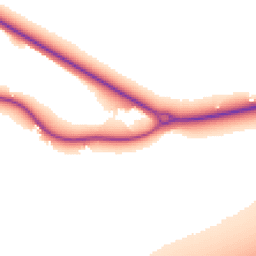 Daytime road noise heatmap for DN14 8SA