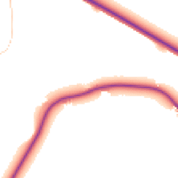 Daytime road noise heatmap for DN14 8SF
