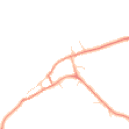 Daytime road noise heatmap for DN14 8TB