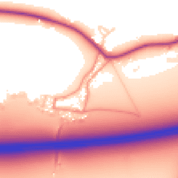 Daytime road noise heatmap for DN14 9ET