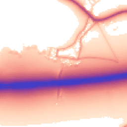 Daytime road noise heatmap for DN14 9EZ