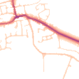 Daytime road noise heatmap for DN14 9FN