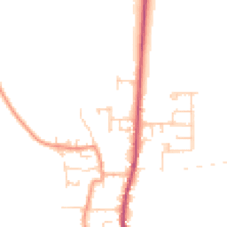 Daytime road noise heatmap for DN14 9FP