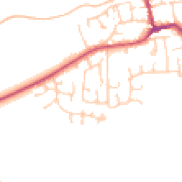 Daytime road noise heatmap for DN14 9HD