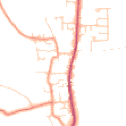 Daytime road noise heatmap for DN14 9NX