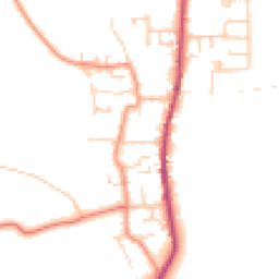 Daytime road noise heatmap for DN14 9PB