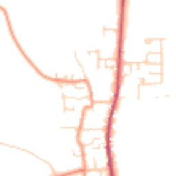 Daytime road noise heatmap for DN14 9PJ