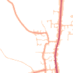 Daytime road noise heatmap for DN14 9RT