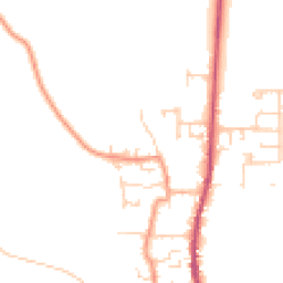 Daytime road noise heatmap for DN14 9SB