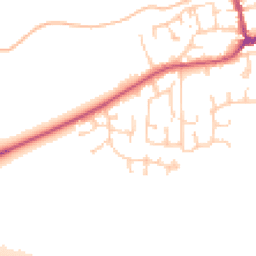 Daytime road noise heatmap for DN14 9TE