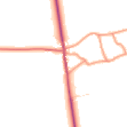 Daytime road noise heatmap for DN15 0AA
