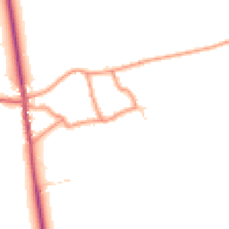 Daytime road noise heatmap for DN15 0AL