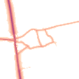 Daytime road noise heatmap for DN15 0AP